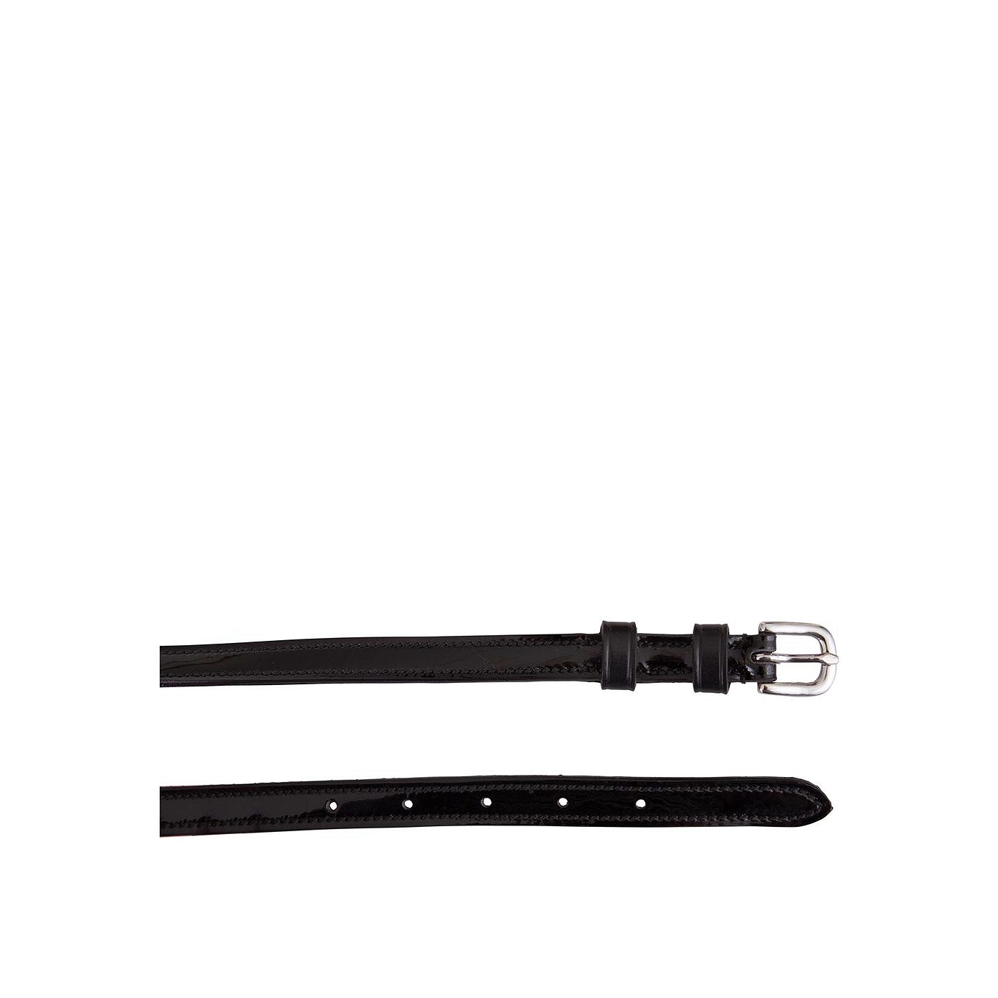 Spur straps BR patent leather