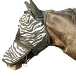 HKM Anti-fly mask -Zebra