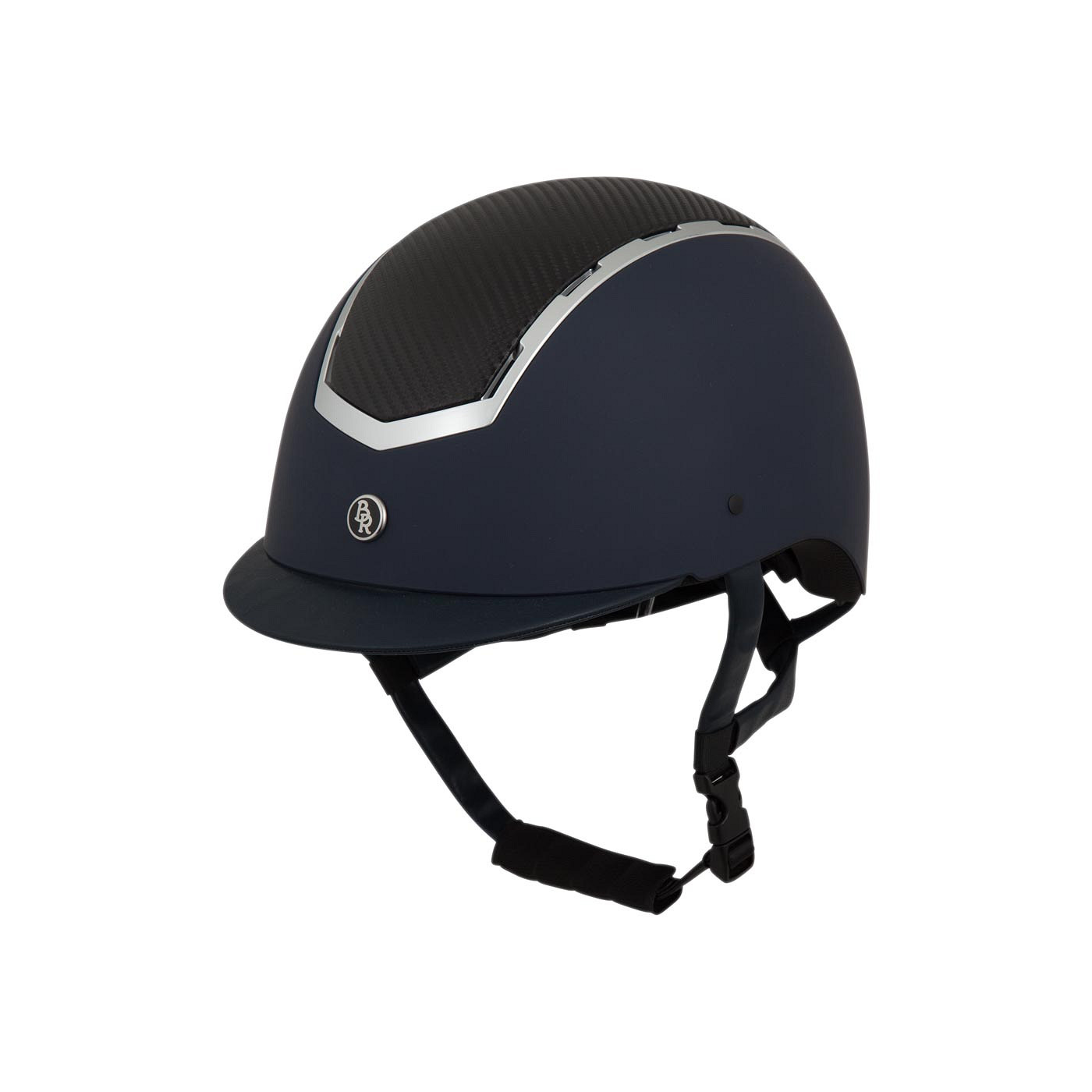 Riding helmet BR Sigma painted with Carbon Top VG1