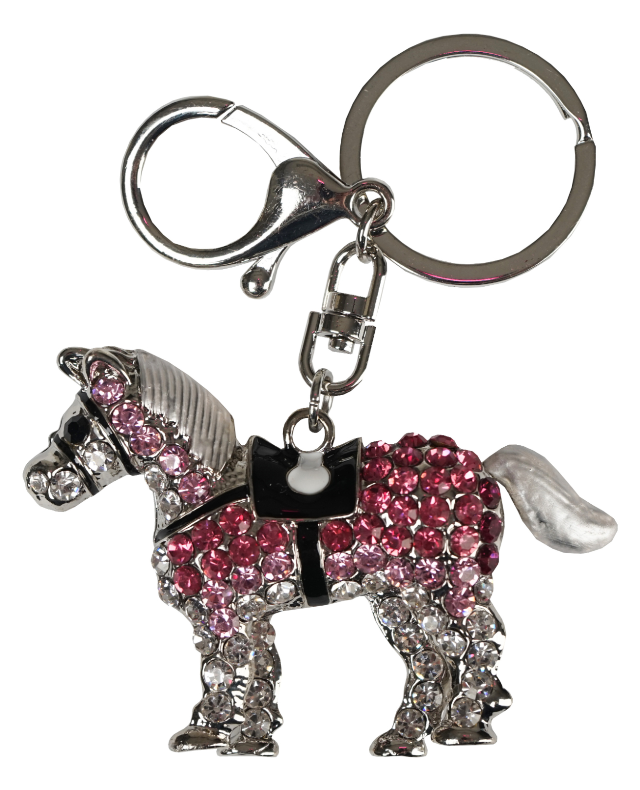 RED HORSE Key chain diamond HORSE