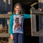 RED HORSE T-shirt Pixel III - Image 3