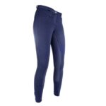 HKM Riding breeches -Basic Belmtex Grip- 3/4 seat - Image 5