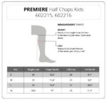 PREMIERE Leather Half Chaps Taranto Children (M) - Image 2