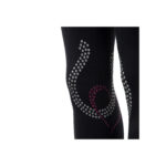 Riding breeches PREMIERE Poppy child knitted silic.kneepatch - Image 3