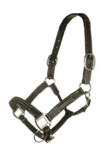 HKM Leather head collar -Soft