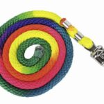 HKM Lead rope -Multicolor- with panic hook