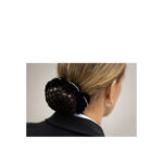 BR Scrunchie Magnolia with Bun Net - Image 2