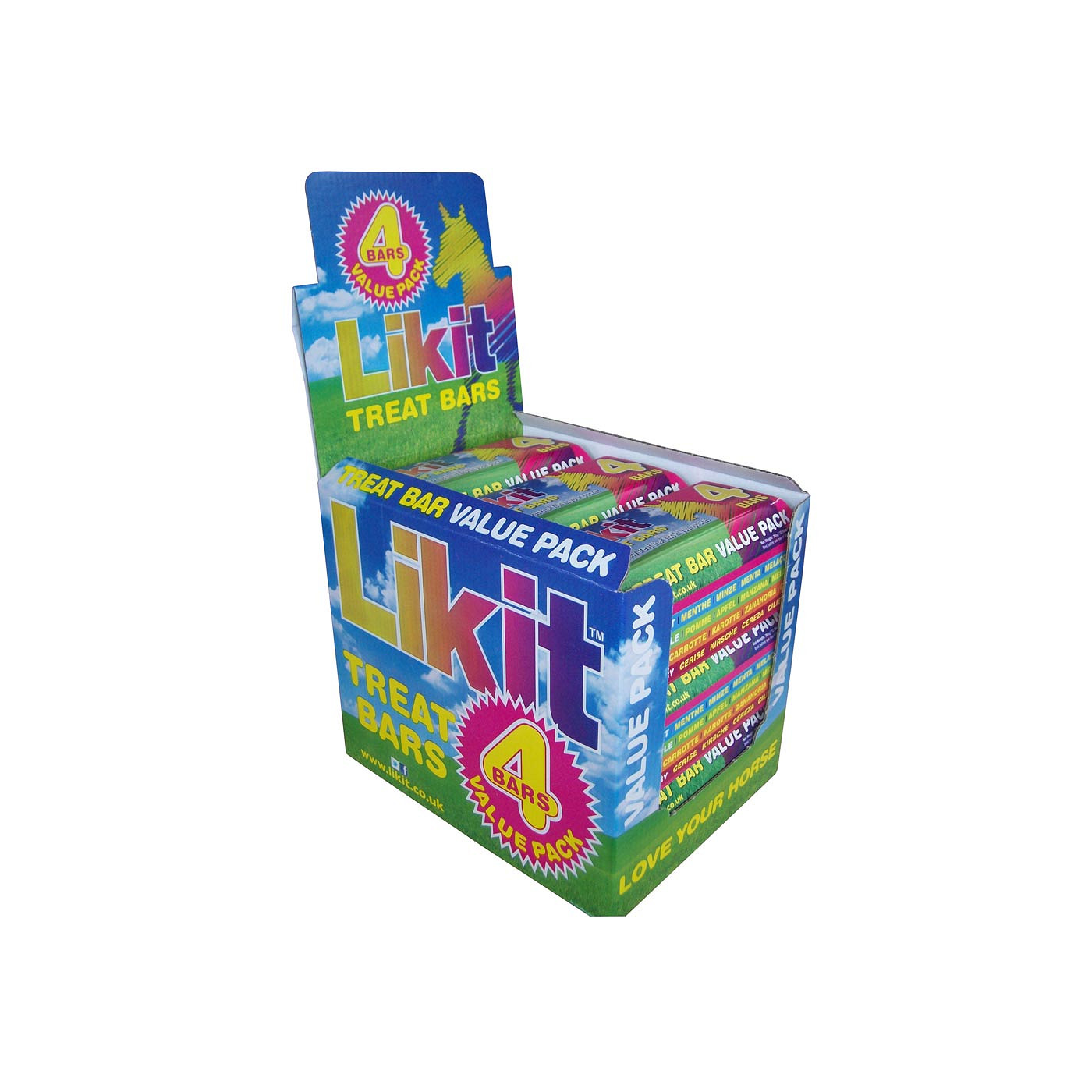 Likit Horse Treat Bar value pack (x4)
