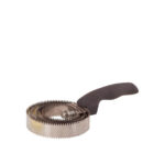 PREMIERE Curry comb metal spiralform w/plastic grip