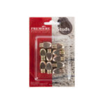 Studs PREMIERE steel W3/8 flat  10mm set/10 pcs - Image 2