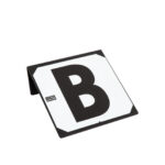 Stable signs STUBBS hookon set/8 ABCEFHKM H24xB22xD7cm - Image 3