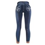 HKM Riding breeches -Pasadena Summer Denim- silicone full seat - Image 2