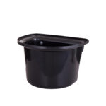 Manger STUBBS halfround 15L with hooks