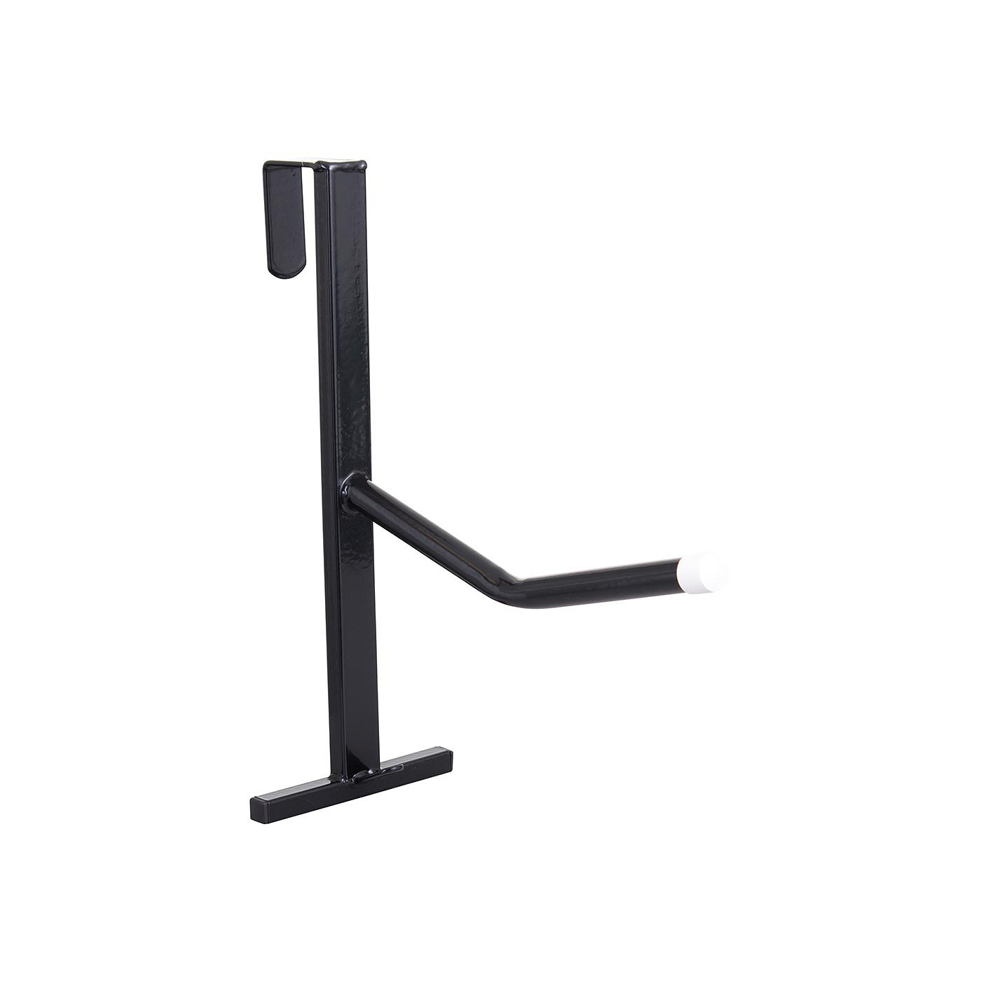 Saddle rack STUBBS tubular ste el w/hook plastif.