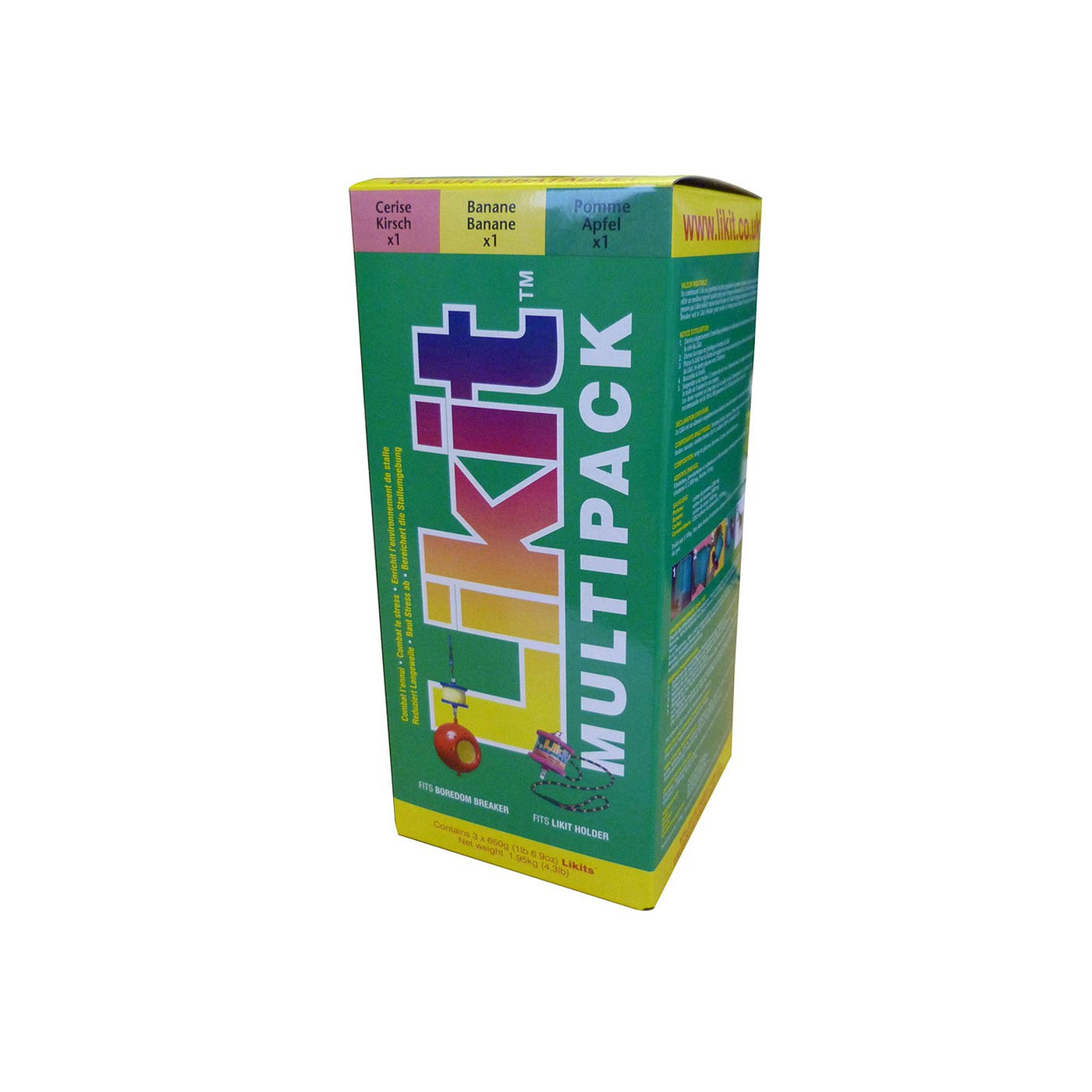 LIKIT Lick Multipack (3 x 650 gr.)