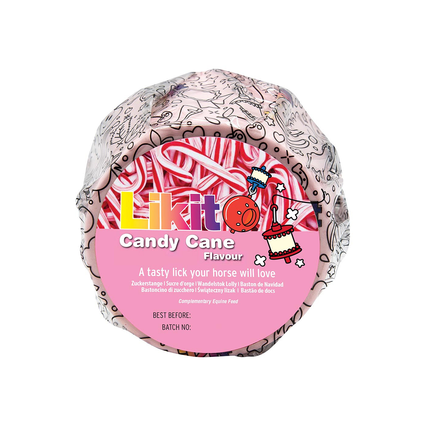 Likit 650gr Candy Cane