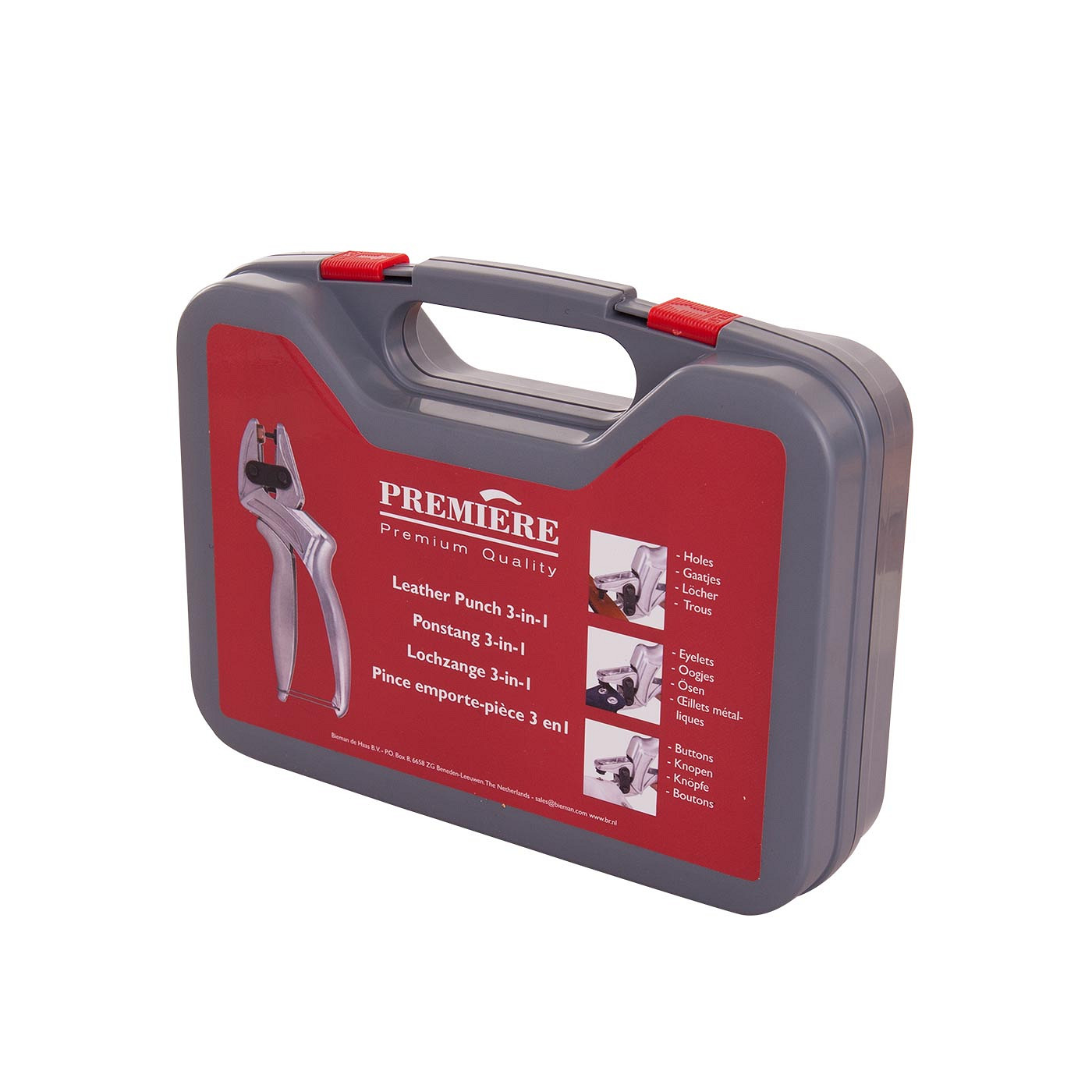 PREMIERE Leather Punch 3- in-1