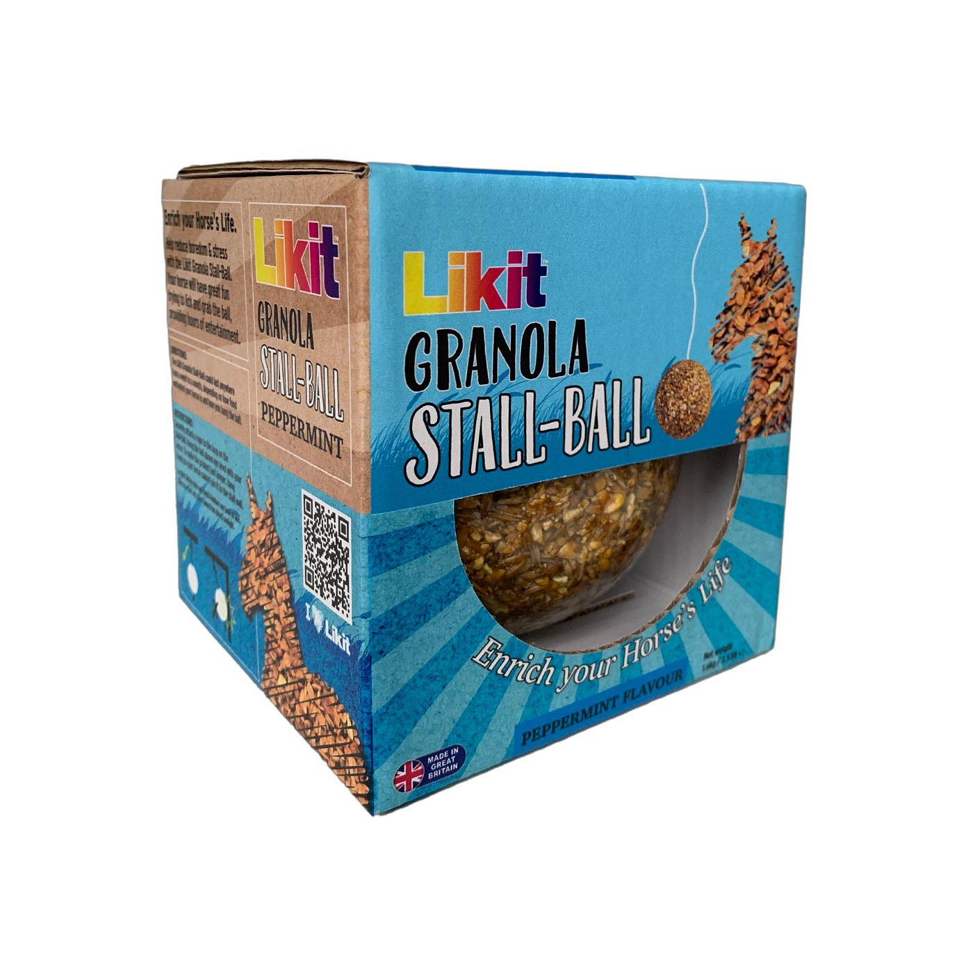 LIKIT Granola Stallball Peppermint 1,6 kg.