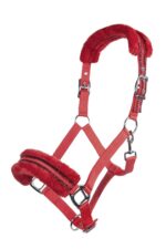 HKM Nylon head collar -Glitter- polar fleece lining - Image 3