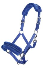 HKM Nylon head collar -Glitter- polar fleece lining - Image 2