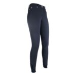 HKM Riding breeches -LG Basic- silicone knee patch - Image 10