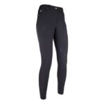 HKM Riding breeches -LG Basic- silicone knee patch - Image 4