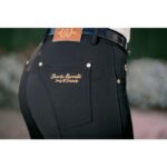 HKM Riding breeches -LG Basic- silicone knee patch - Image 2