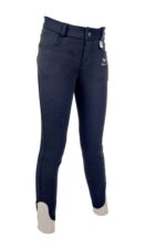 HKM Riding breeches -Kids Easy- silicone knee patch - Image 3