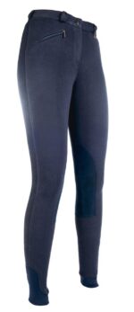 HKM Riding breeches -Penny Easy- knee patch - Image 3