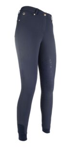 HKM Riding breeches -LG Basic- silicone full seat - Image 3