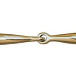 HKM Loose ring snaffle 18 mm with argentan coating
