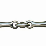 HKM Loose ring snaffle + lozenge 20mm +stainless steel