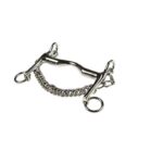 HKM Curb bit, stainless steel, 16 mm, cheek 5 cm - Image 2