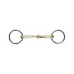 HKM Loose ring snaffle argentan, 14 mm