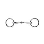 HKM Loose ring snaffle shetland pony 12 mm stainless steel