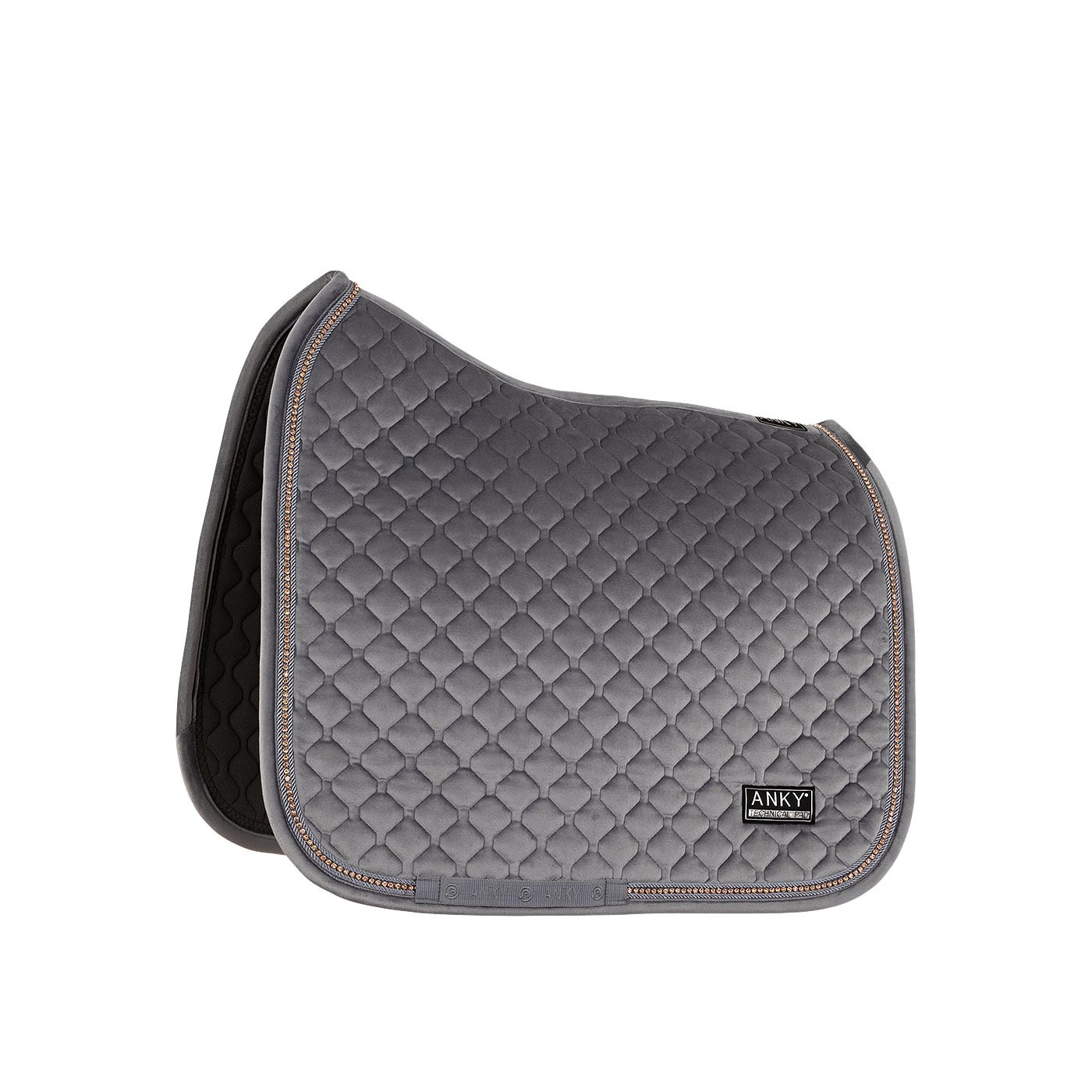 A16662_B075_01 ANKY® Pad Velvet Stones Dressage - Image 1