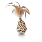 Addicted! Wooden Wobbler with Feathers - Image 2