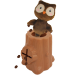 AFP Treats In "V" Hiders - Tree-Hider Owl - Image 2