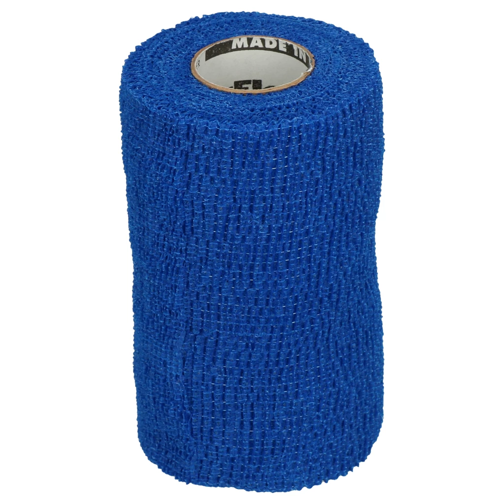 BAND0001B-main PowerFlex Bandage Equine Blue (10 cm) - Image 1