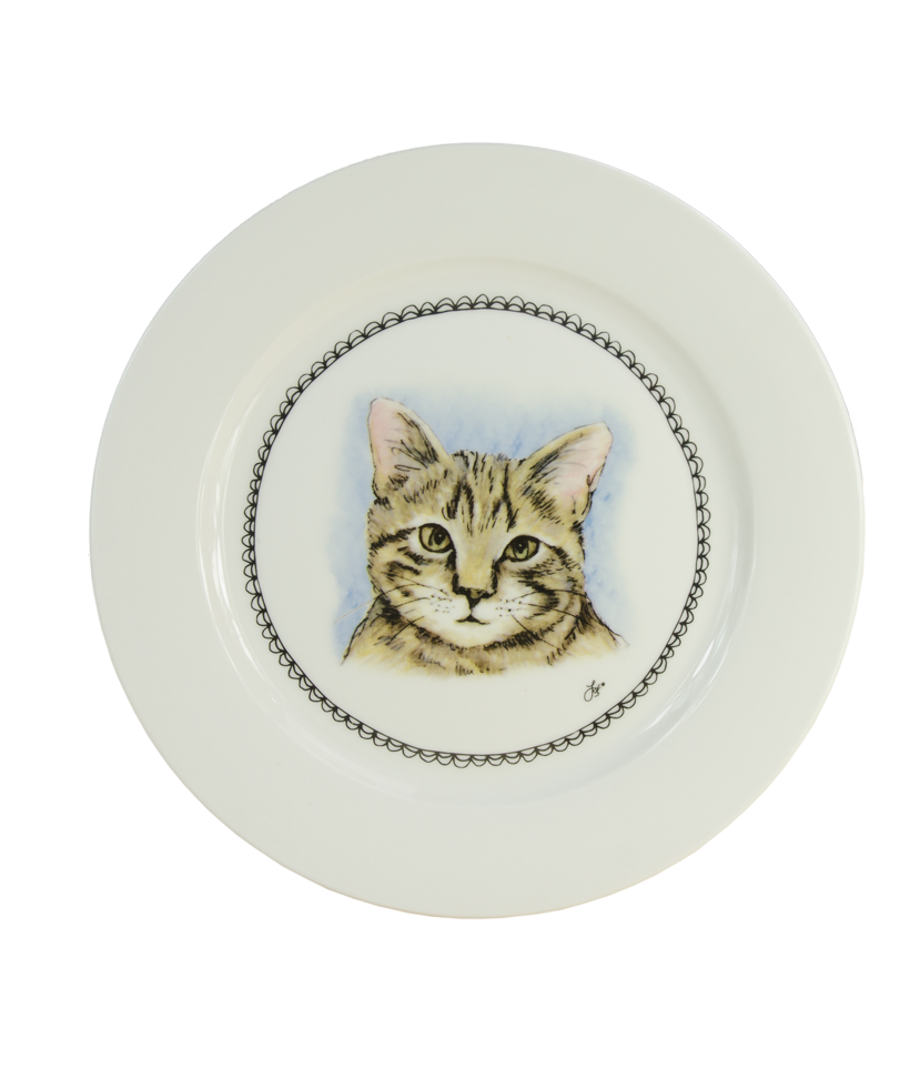 Boerenwinkel Breakfast Plate Cat