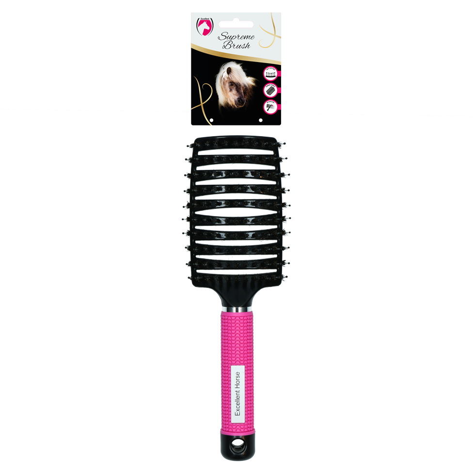 Excellent Horse Supreme Brush Pink