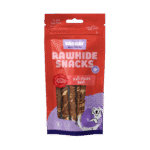 Braaaf Rawhide Roll Sticks Beef & Fish - 8 pcs