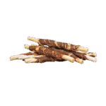 Braaaf Rawhide Roll Sticks Beef & Fish - 8 pcs - Image 2