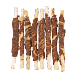 Braaaf Rawhide Roll Sticks Beef & Fish - 8 pcs - Image 3