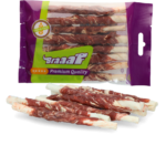 Braaaf Rawhide Roll Sticks Lamb & Fish - 8 pcs