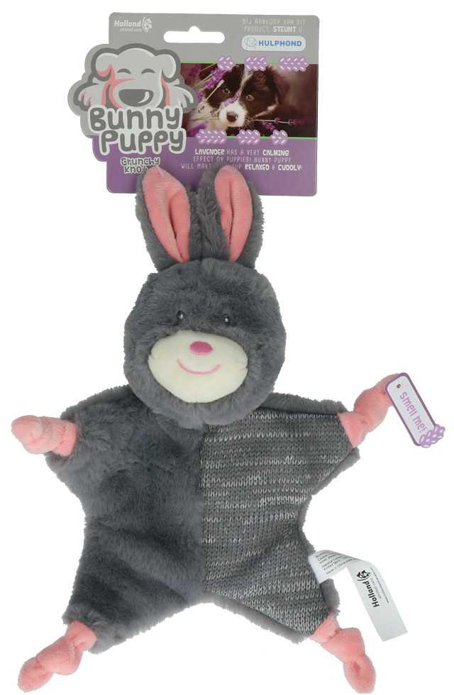 BUNN002 Bunny Puppy Crunchy Knot - Image 1
