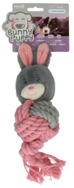 Bunny Puppy Ropey Ball