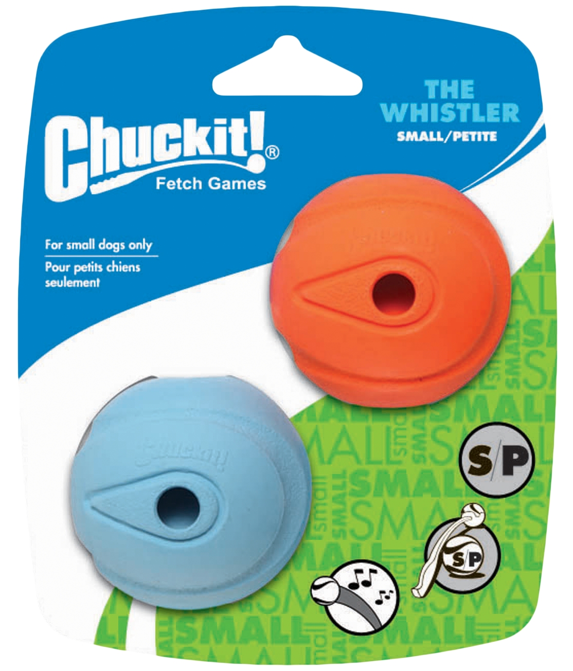CHUC0520210 Chuckit! The Whistler S (2-pack) - Image 1
