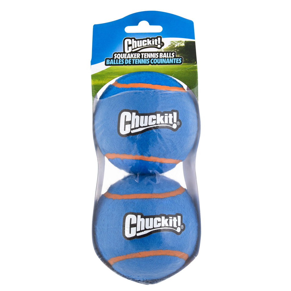 CHUC61039 Chuckit! Squeaker Tennis Balls XL (2-pack) - Image 1
