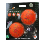 Dog Comets Stardust Orange M (2-Pack)